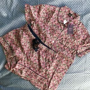 NWT JCrew Liberty Pajama Set XS
